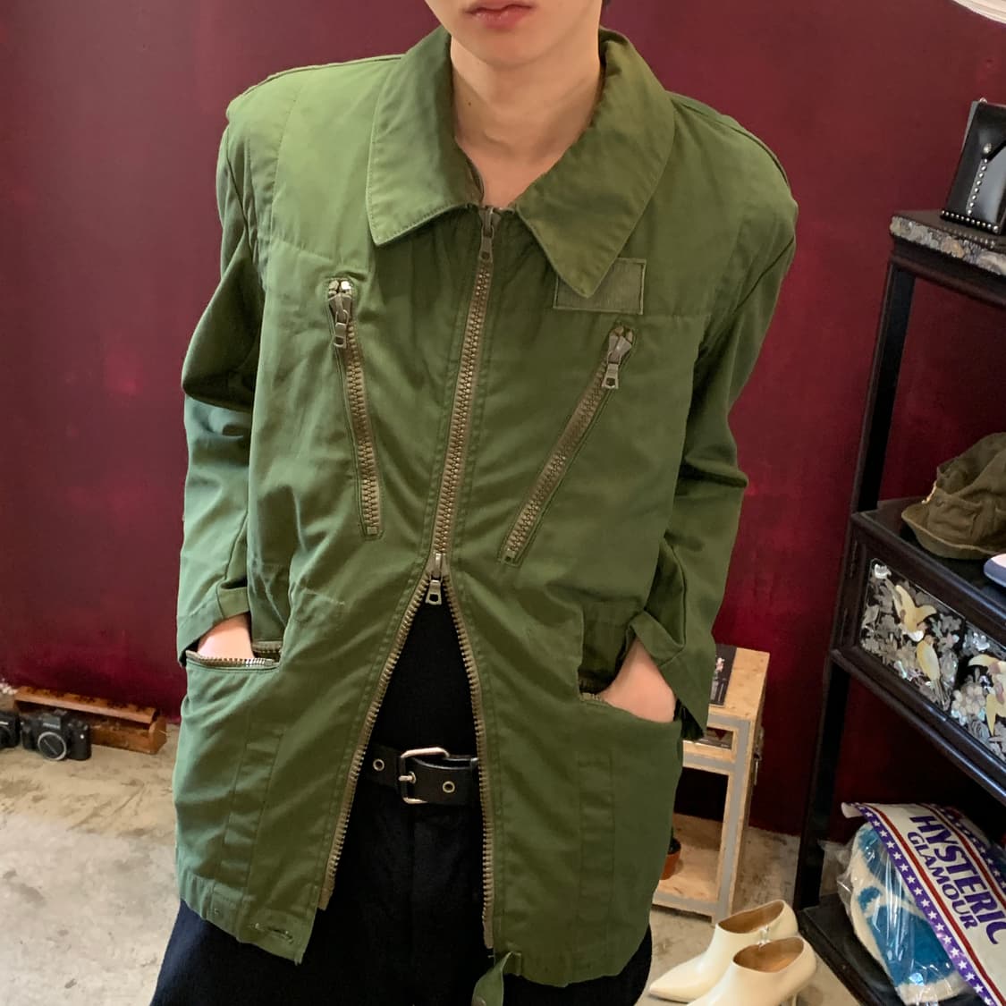 70s 스웨덴 밀리터리 아카이브 자켓 상품이미지1