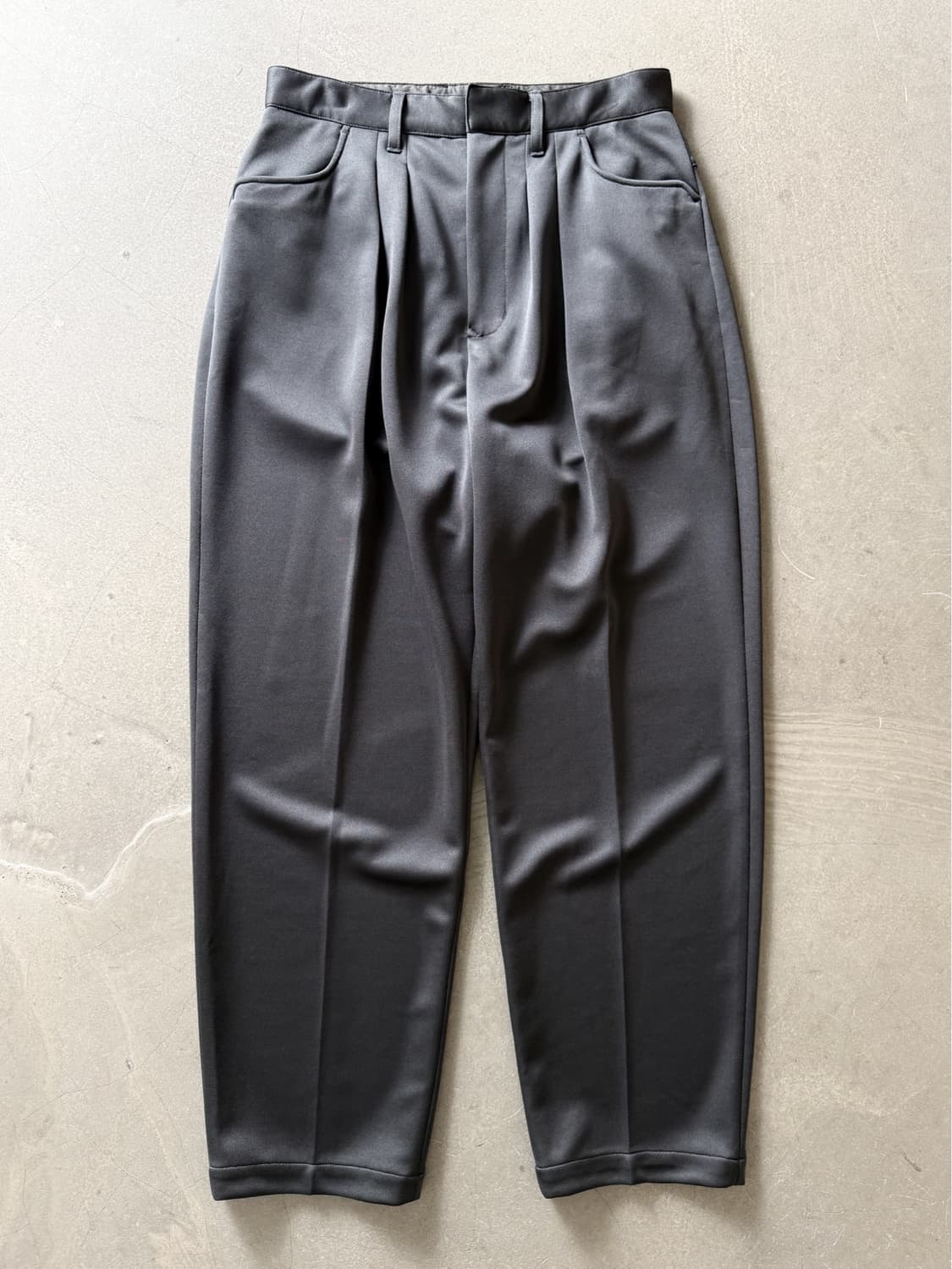 FARAH Two Pleat Wide Tapered Slacks 상품이미지1