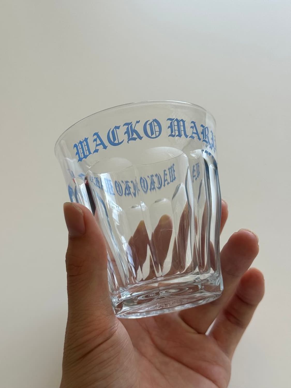 LOGO GLASS CUP 로고 유리컵 상품이미지1