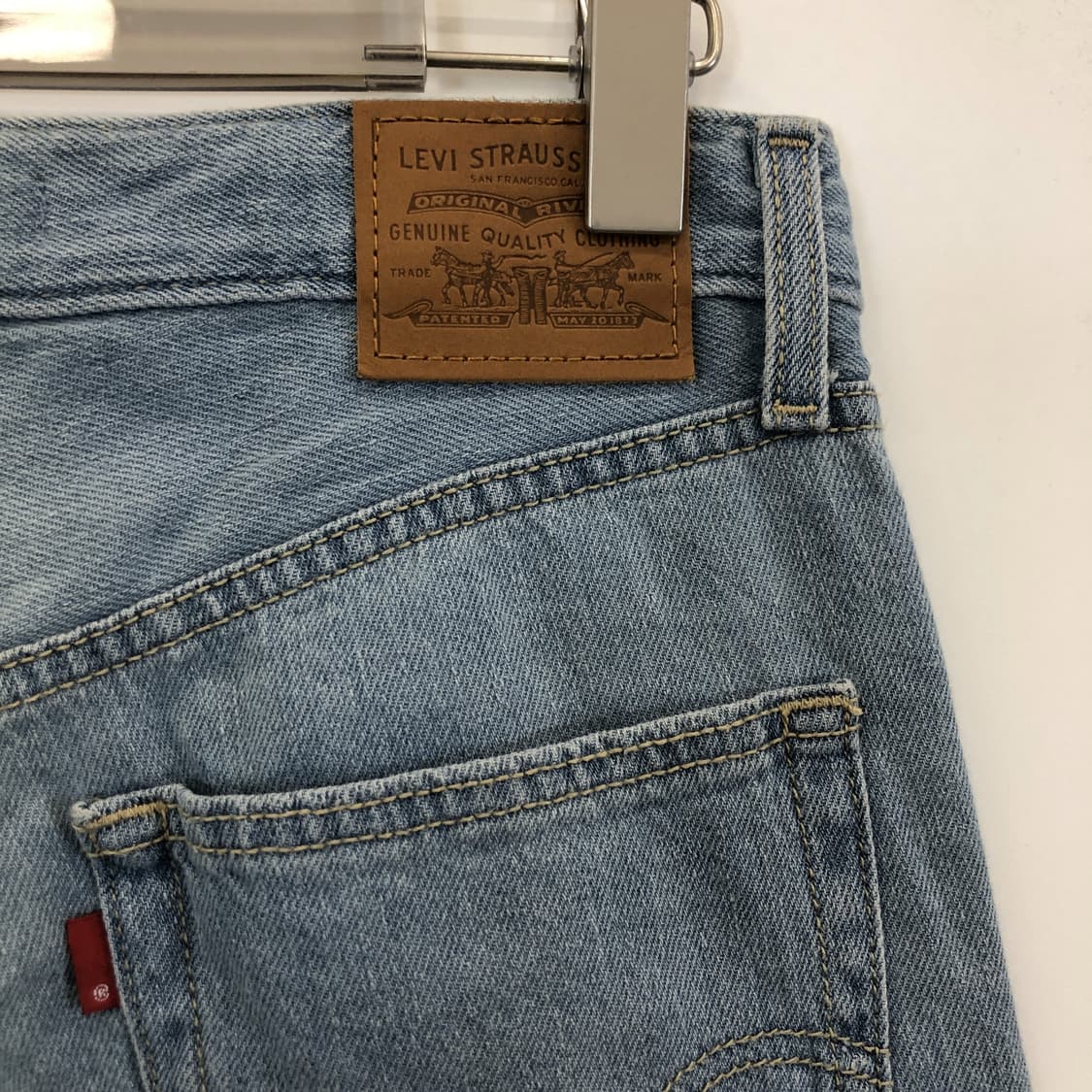 리바이스 하이루즈 프리미엄 와이드데님진 26 인치 상품이미지4