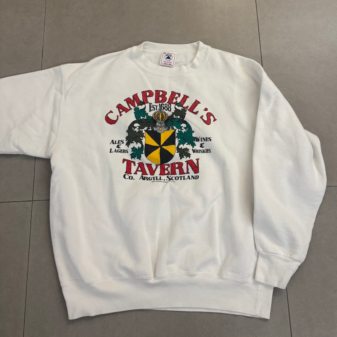 90’s 빈티지 스웨트셔츠 상품이미지1