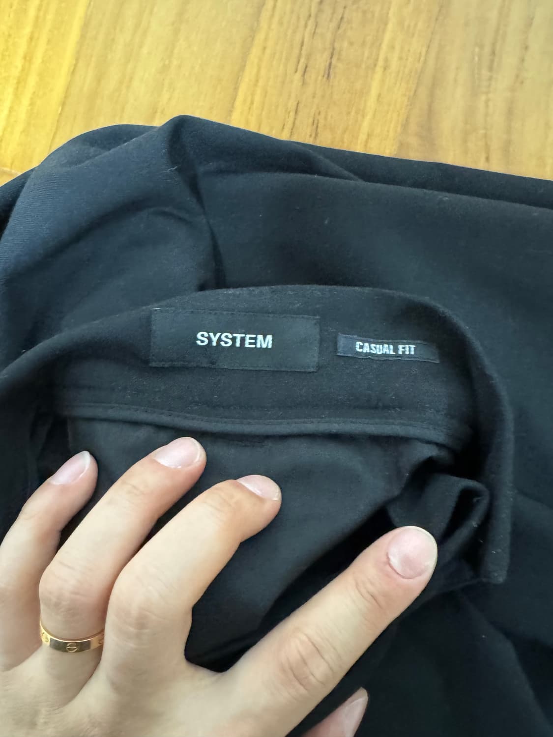 시스템옴므 클래식핏 슬랙스 78사이즈 상품이미지2