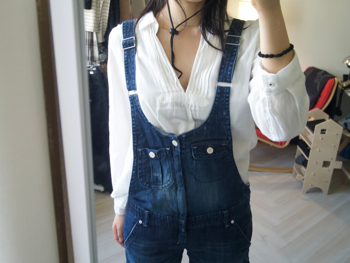 [SM2] V neck pleats linen blouse 상품이미지3