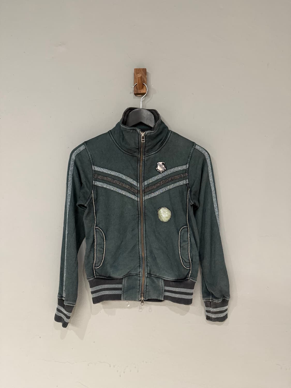 sporty line detail 2-way zip-up 상품이미지4