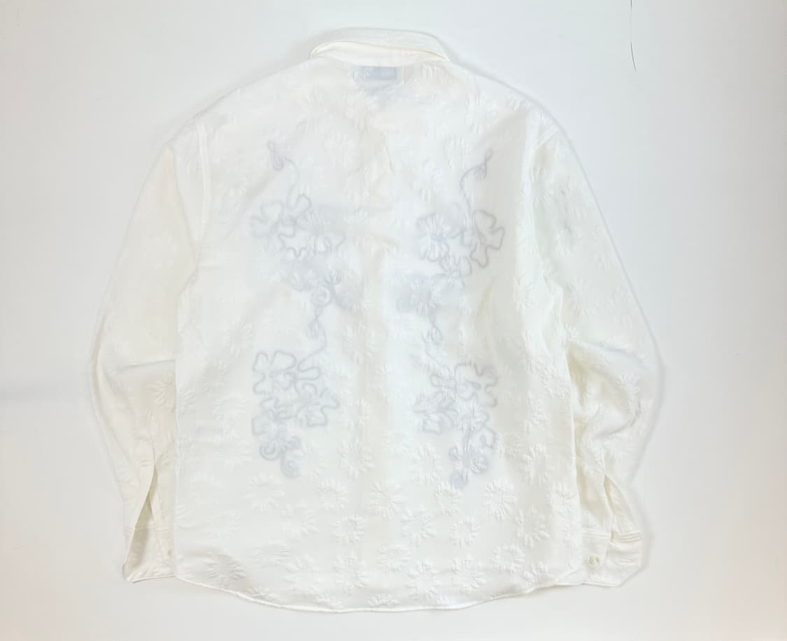 브루앙 미드센추리 히피셔츠 플라워 패턴 L 상품이미지4