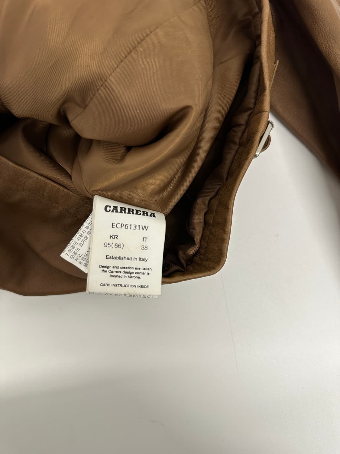 이태리 양가죽 버클지퍼 자켓  상품이미지5