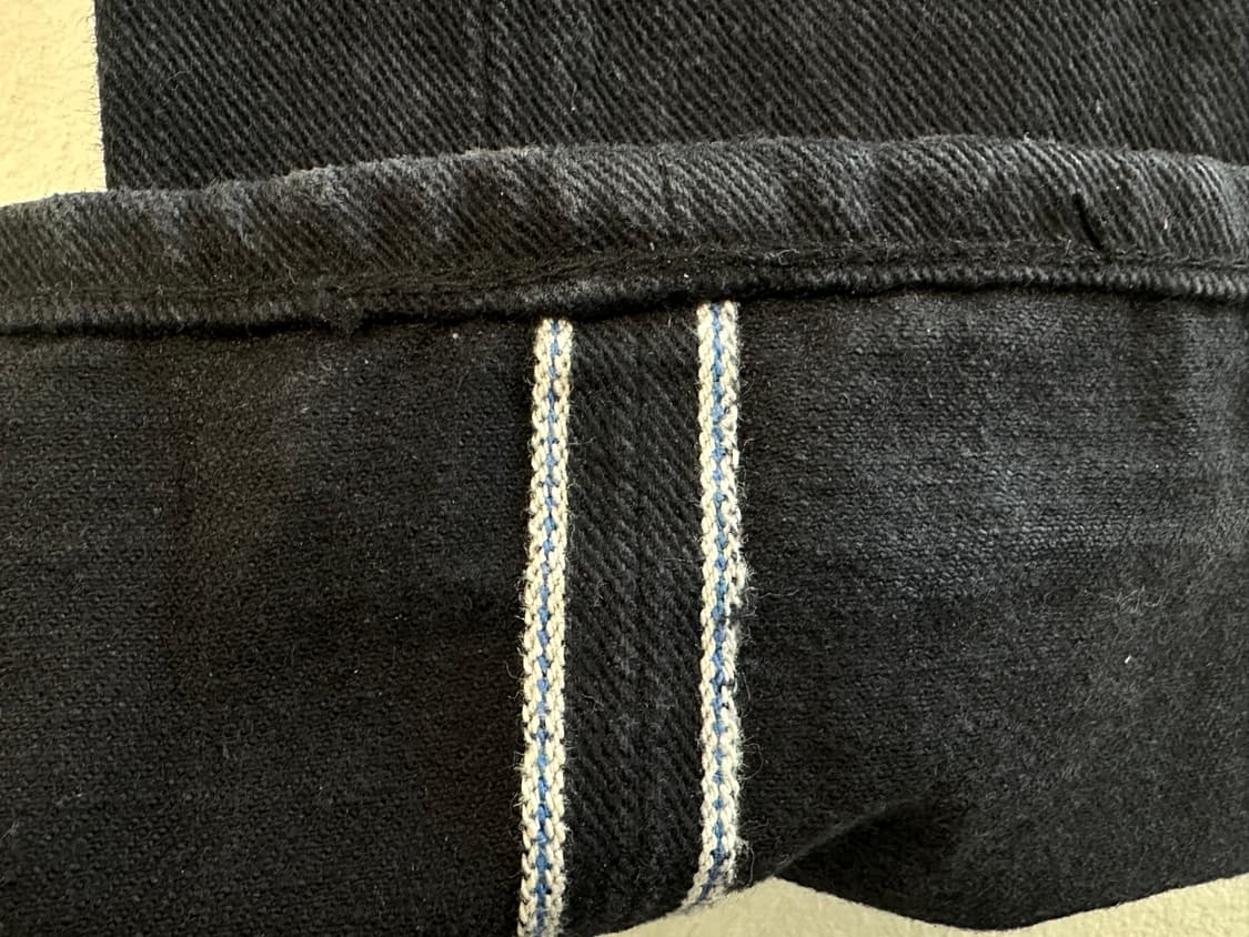 PBJ Black x Black straight denim 32 상품이미지9