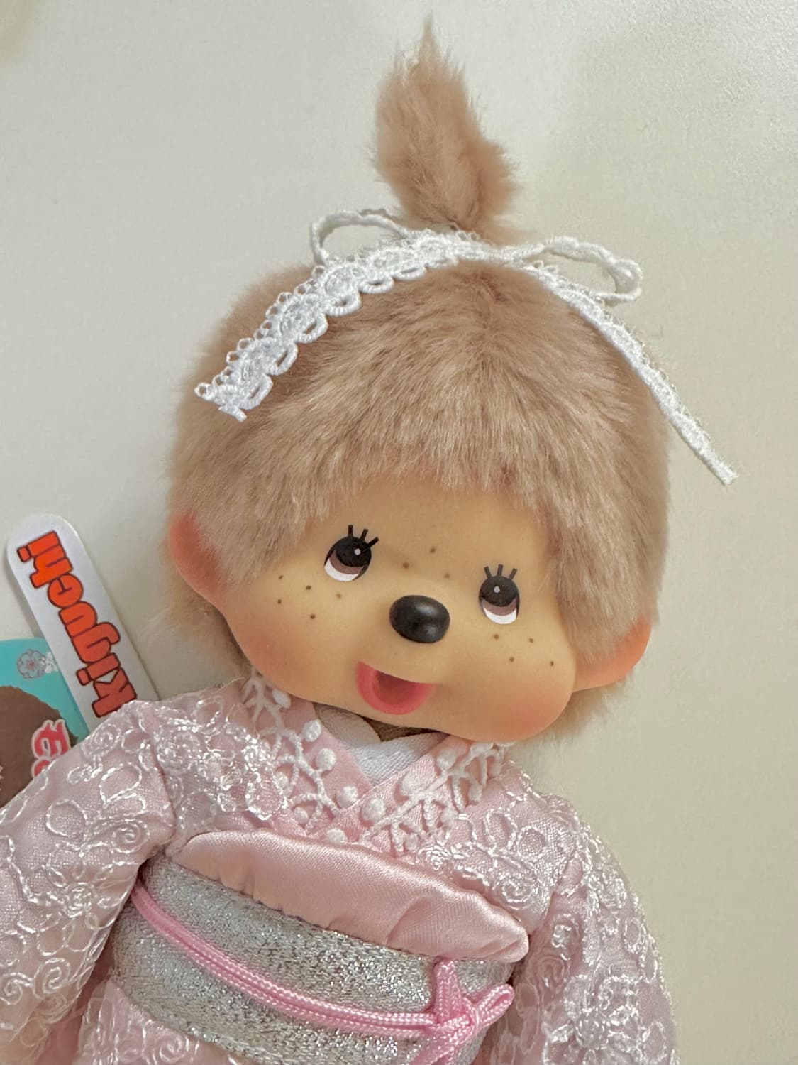 레어템  밀크브라운 기모노 몬치치 상품이미지3