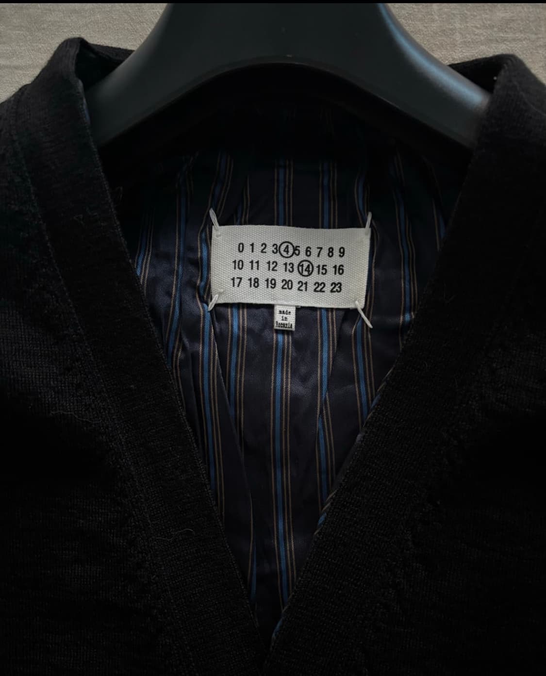 마르지엘라 디스트레스드 울가디건 상품이미지3