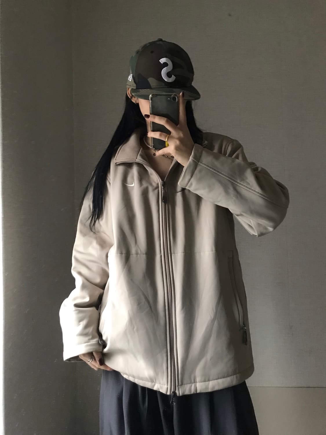나이키 베이지 패딩 상품이미지4