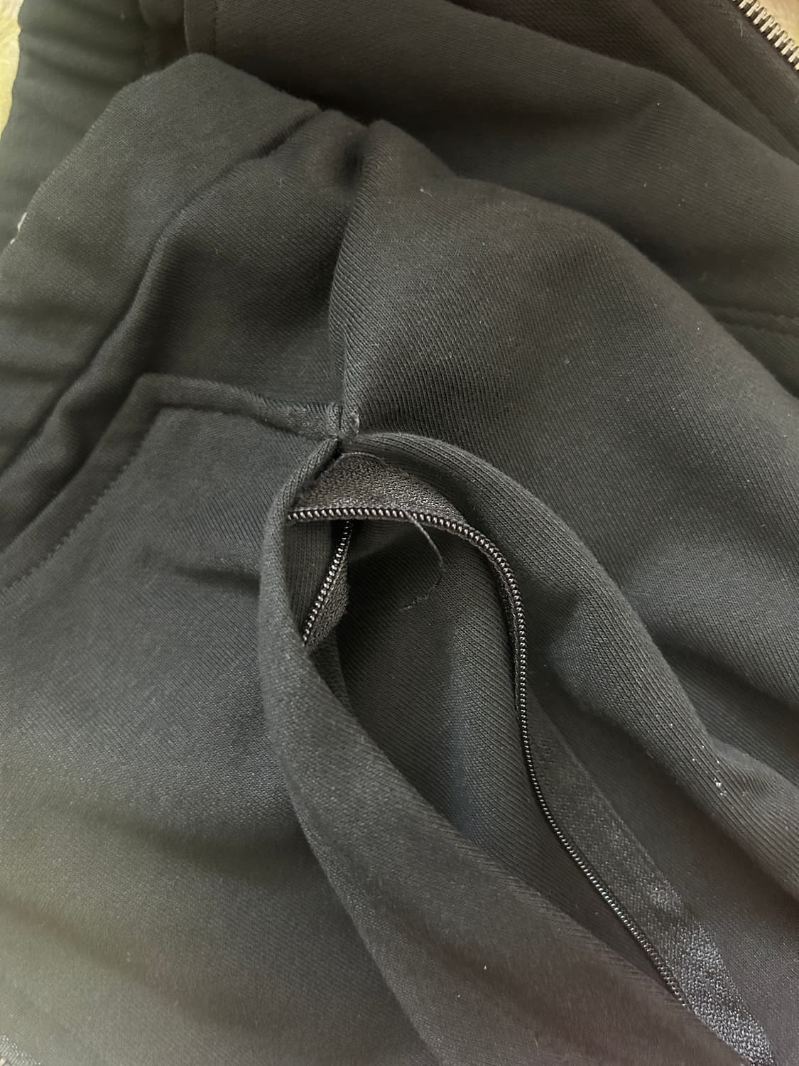 N-O-T 리플렉트 방수 후드집업 블랙 2(b사이즈 상품이미지3