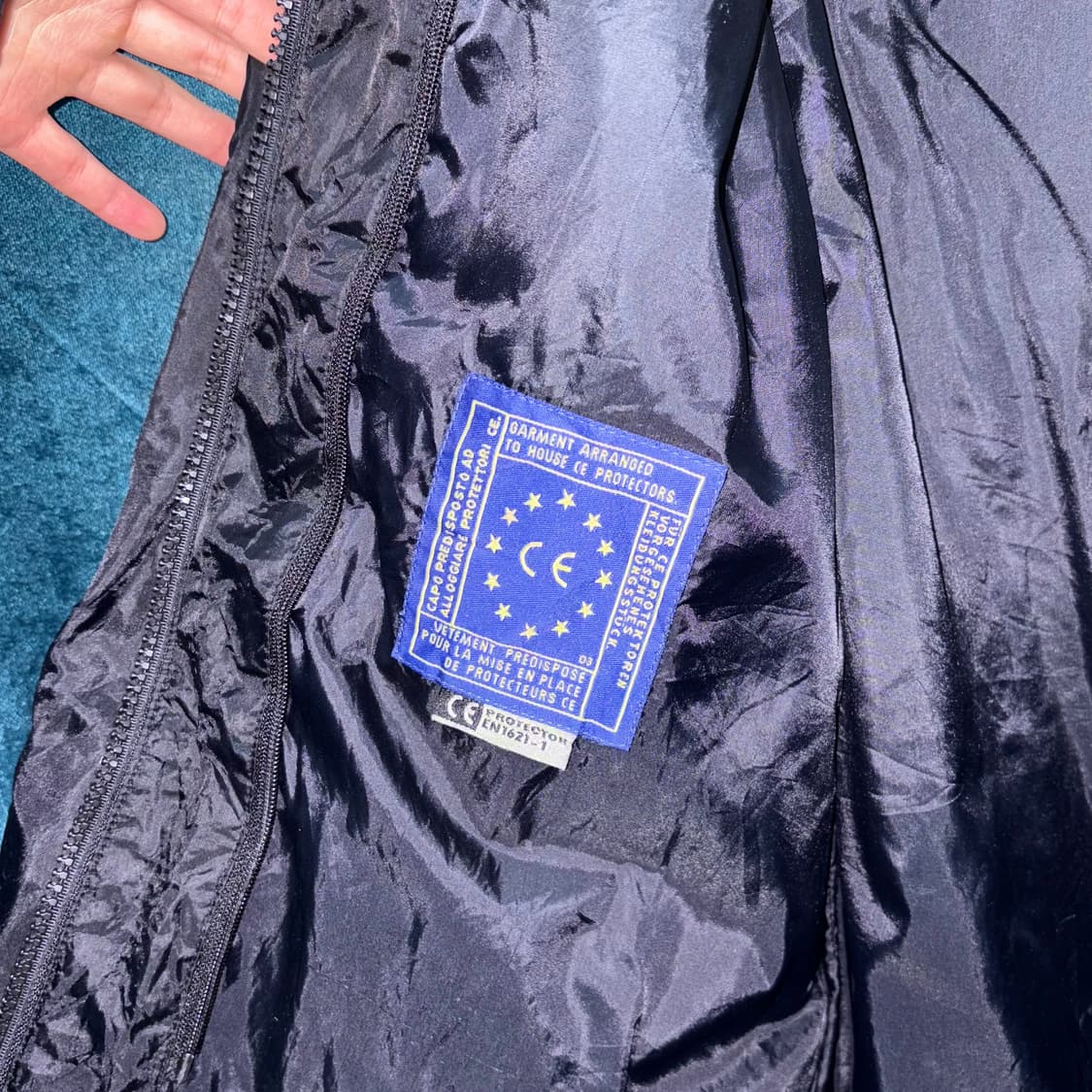 (L) IXS(아이에스엑스) 빈티지 바이커 자켓 made in Swiss 상품이미지6