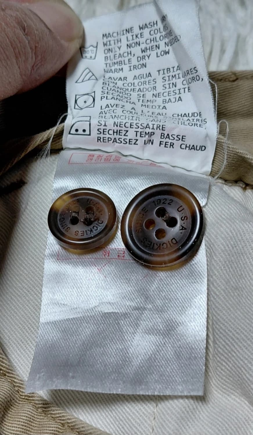 Dickies 남성 면바지 32사이즈 상품이미지6