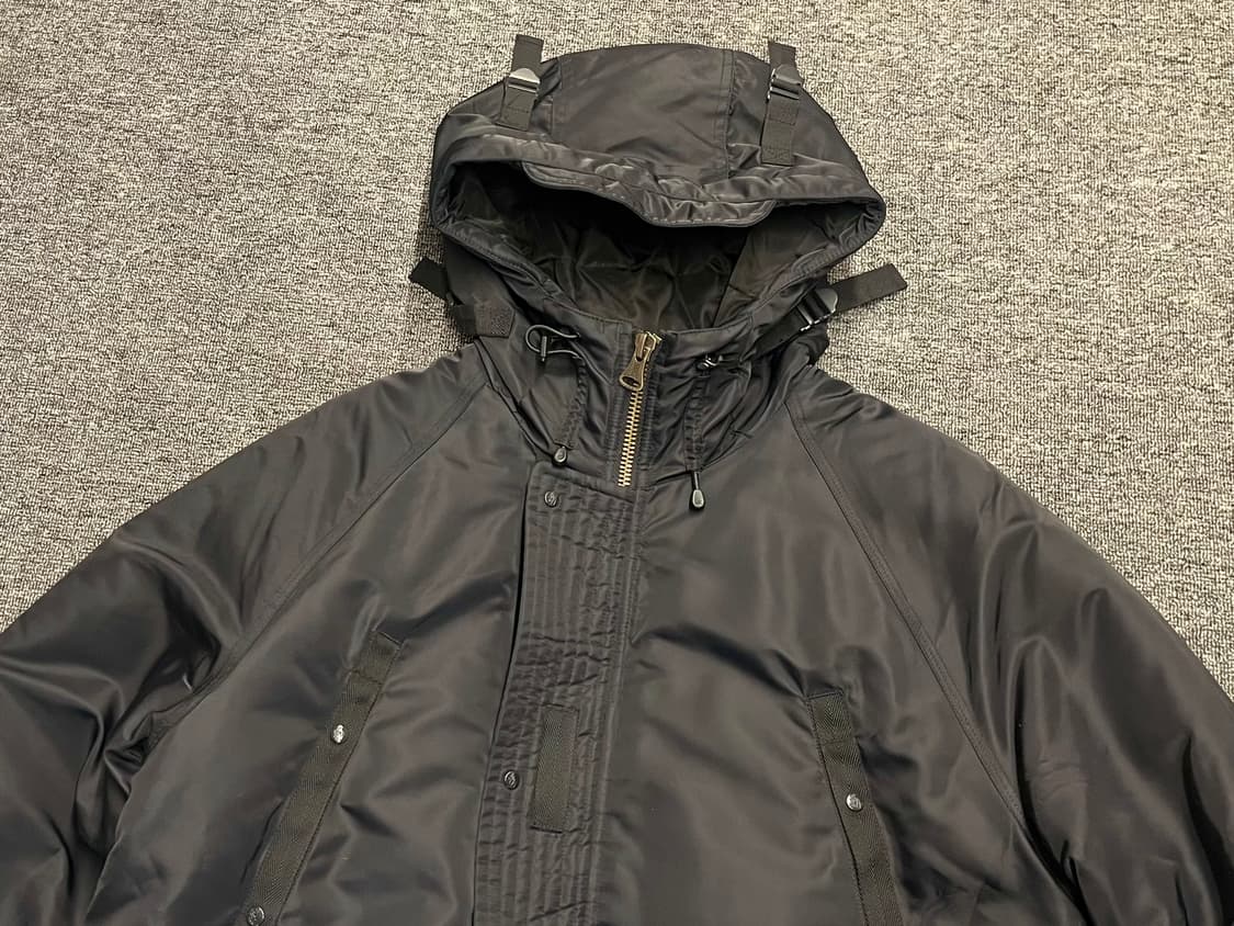 [105] FETCH 패치 N-3B 파카 블랙  상품이미지2