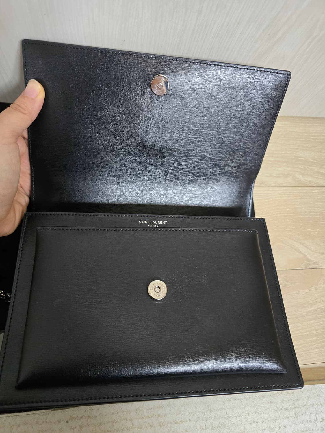 생로랑 선셋백 미디엄 사이즈 은장 상품이미지7