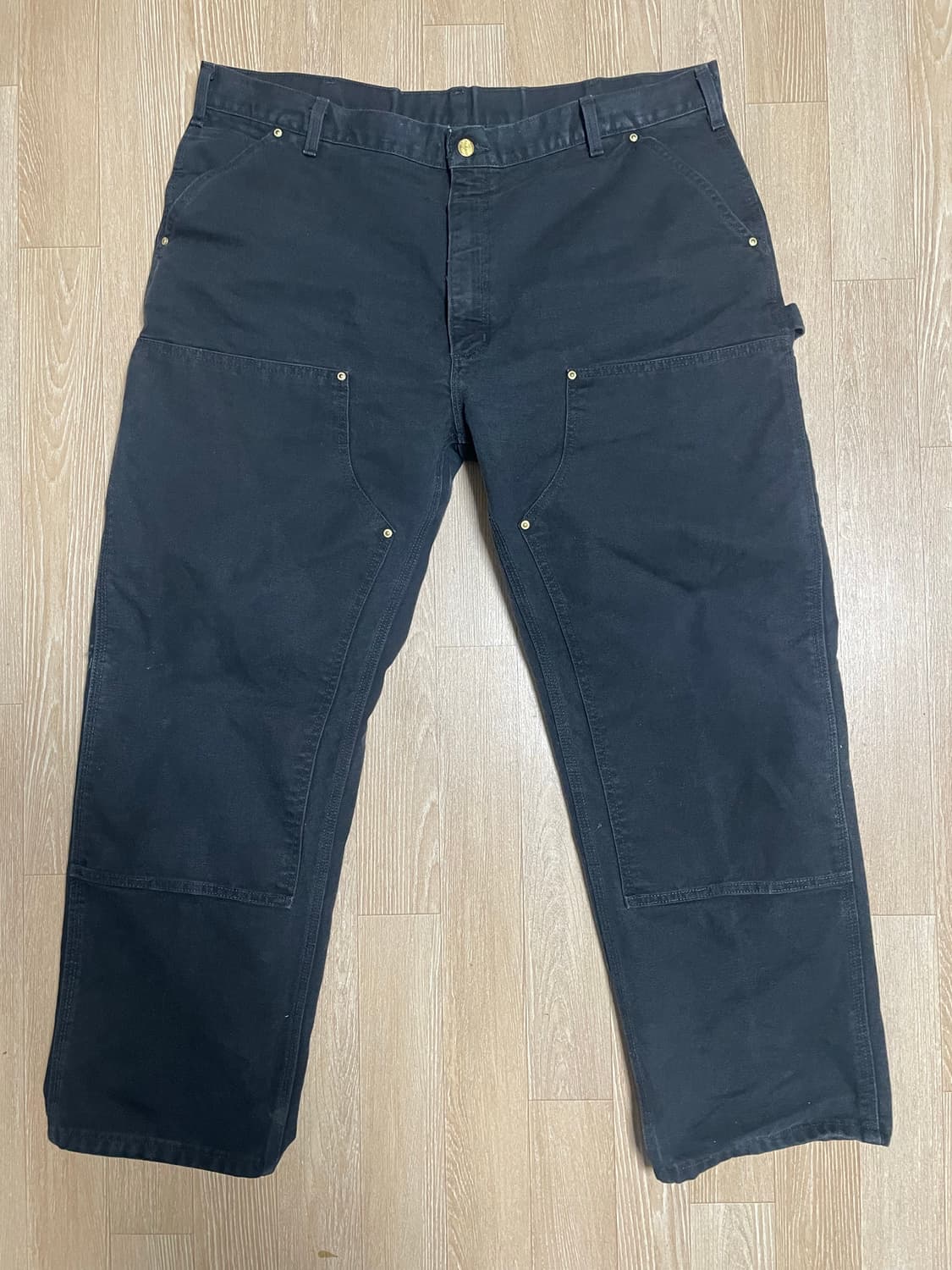 칼하트 더블니 블랙 b01 상품이미지1