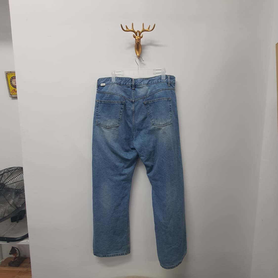 유니폼브릿지 중청 데님팬츠 상품이미지2