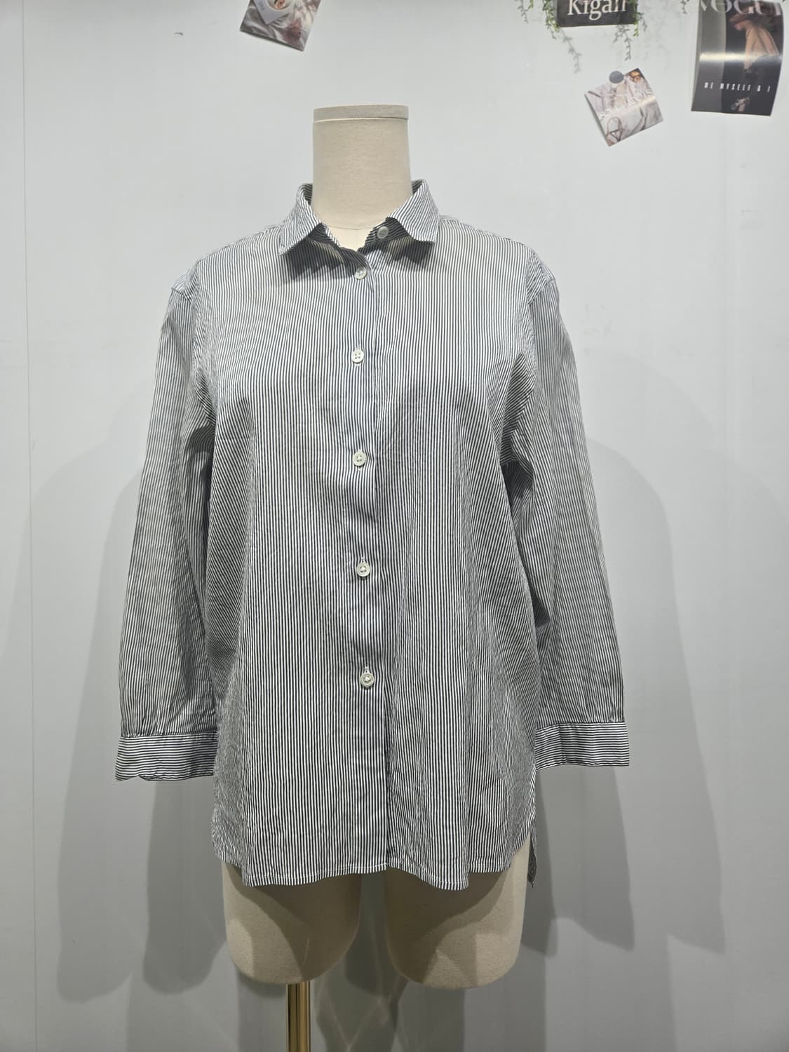 마가렛 호웰 스트라이프 셔츠 남방 긴팔 상품이미지1