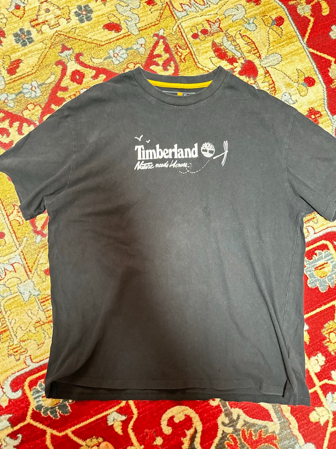 팀버랜드 백로고 프린팅 반팔 티셔츠 상품이미지1