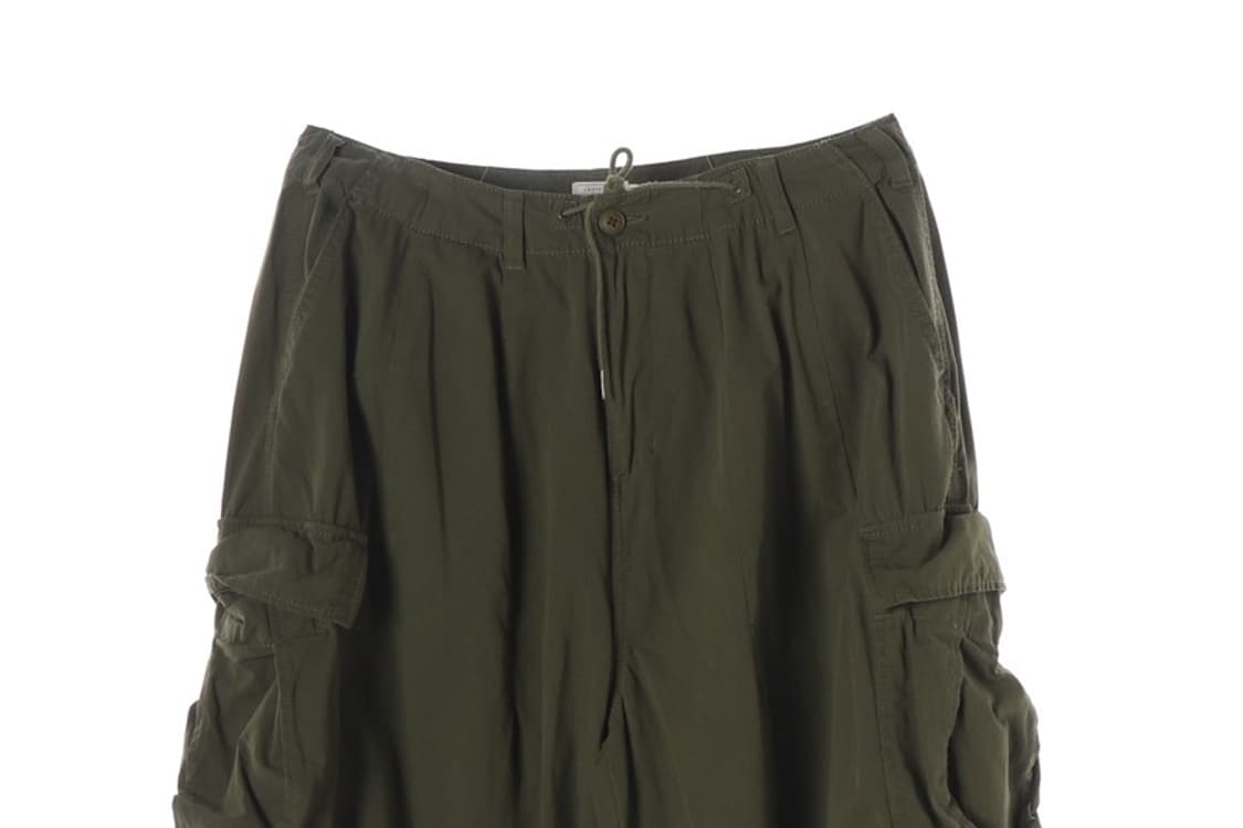 빅유니온 올리브 카키 벌룬핏 카고 팬츠 L 상품이미지3