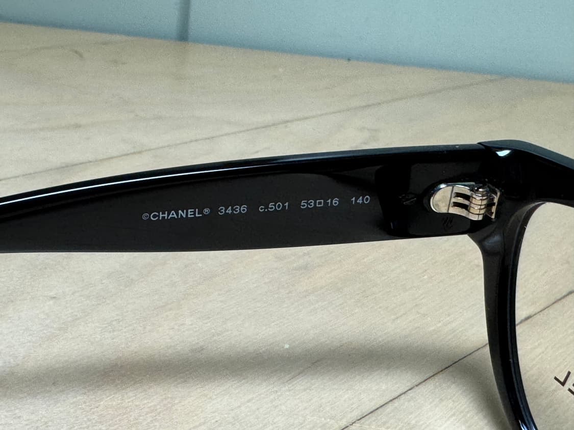 샤넬 하트 캣아이 안경 새상품 상품이미지8