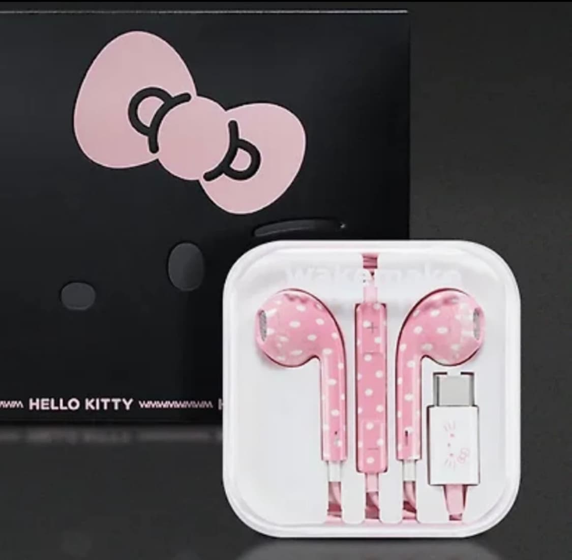 웨이크메이크 키티이어폰 상품이미지1