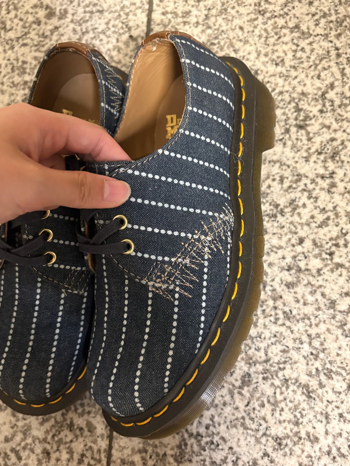 닥터마틴 1461 Made in England 핀스트라이프 상품이미지2