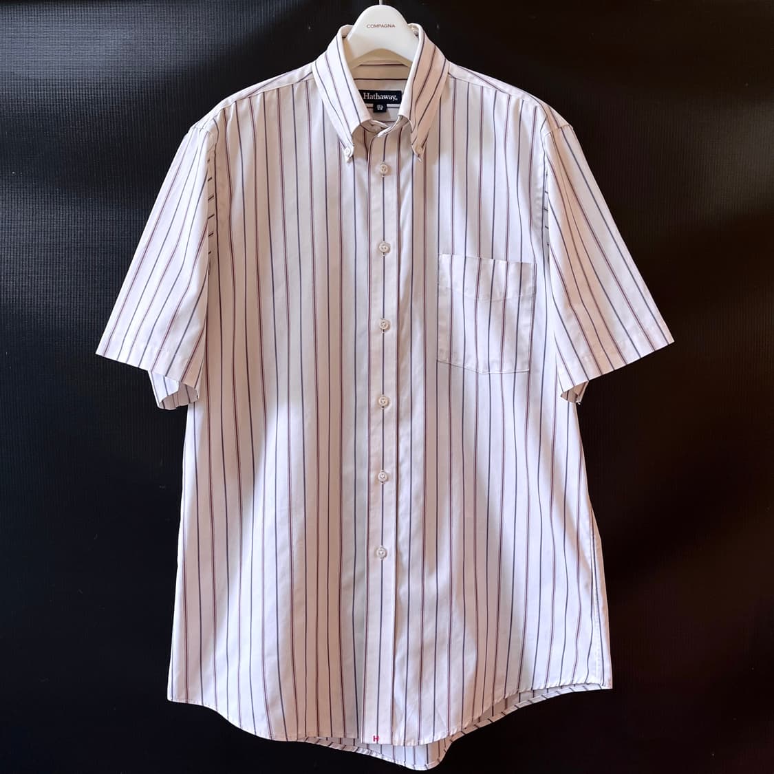 XL) 90s 해서웨이 Made in U.S.A 버튼다운 셔츠  상품이미지1
