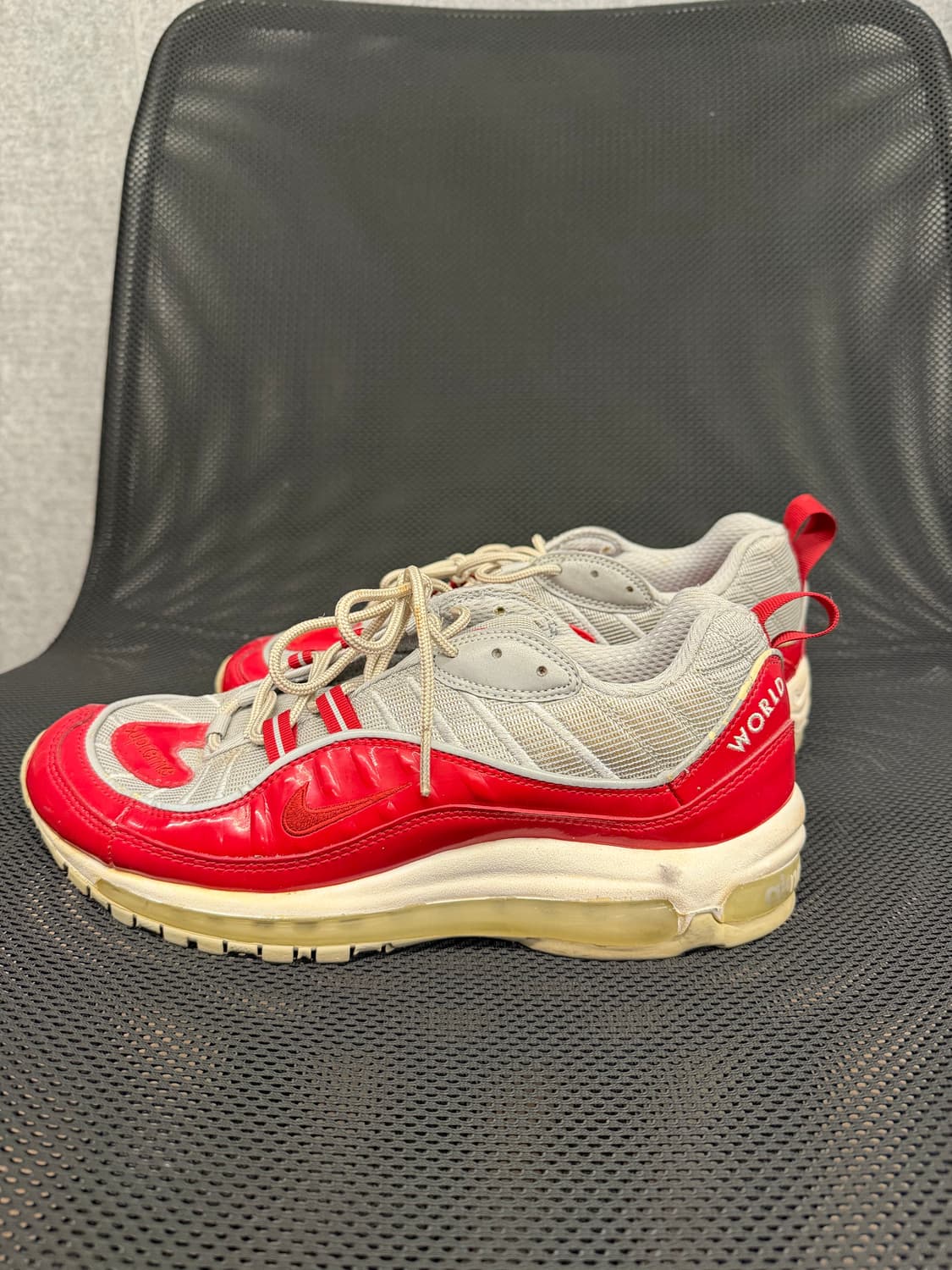 슈프림x나이키맥스 98 바시티 레드 상품이미지2