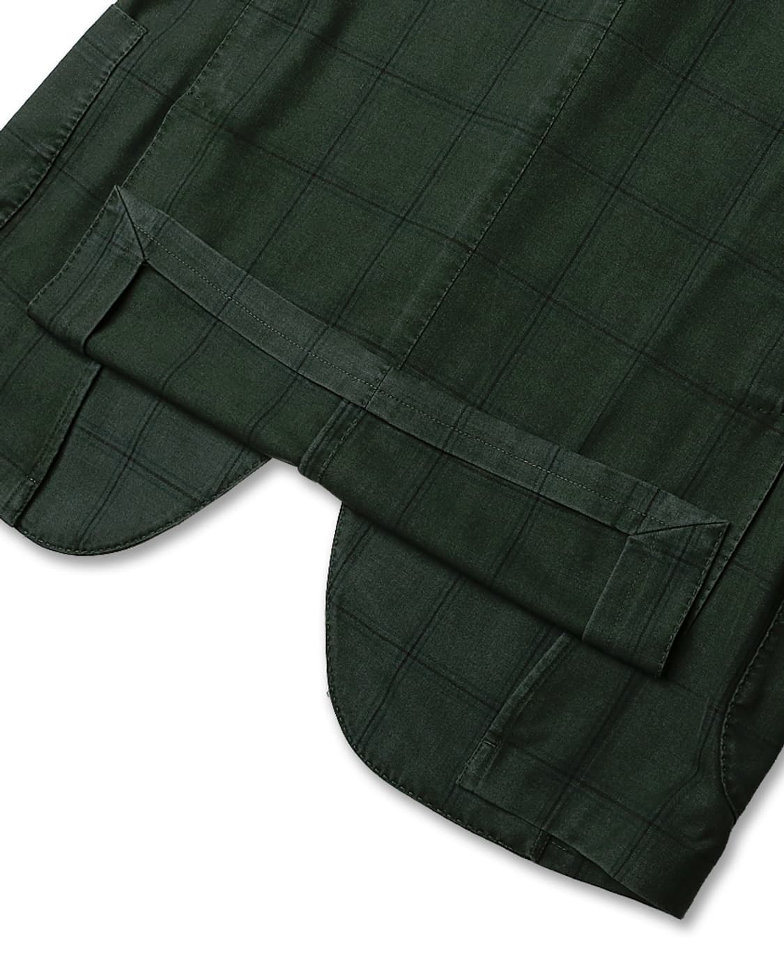 라르디니 [Lardini] 에르메네질도 제냐 체크 딥 그린 자켓 상품이미지6