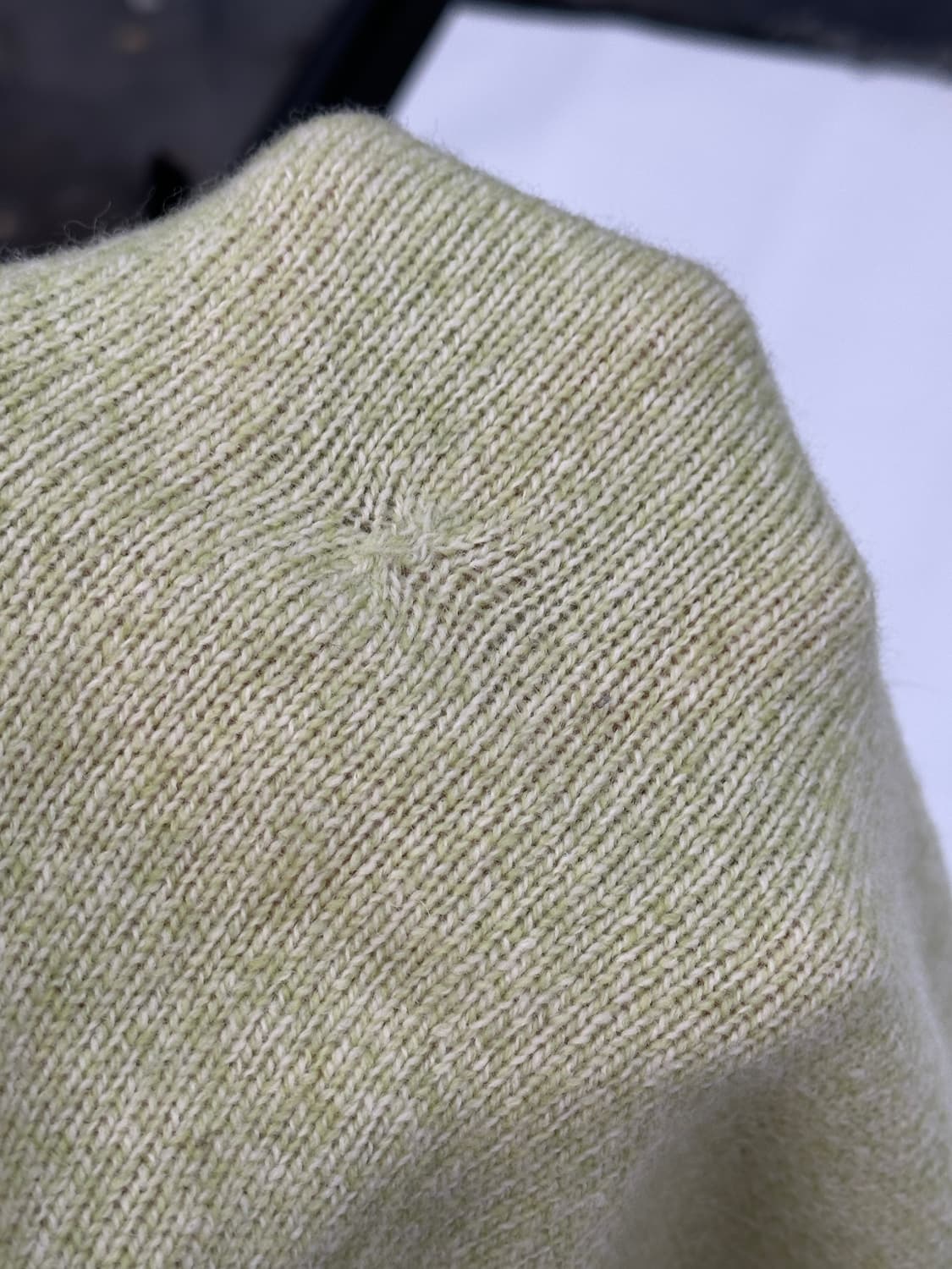 🍀하구미의 러블리 모리걸 플라워 말차우유 투피스🍀 니트 가디건  상품이미지8