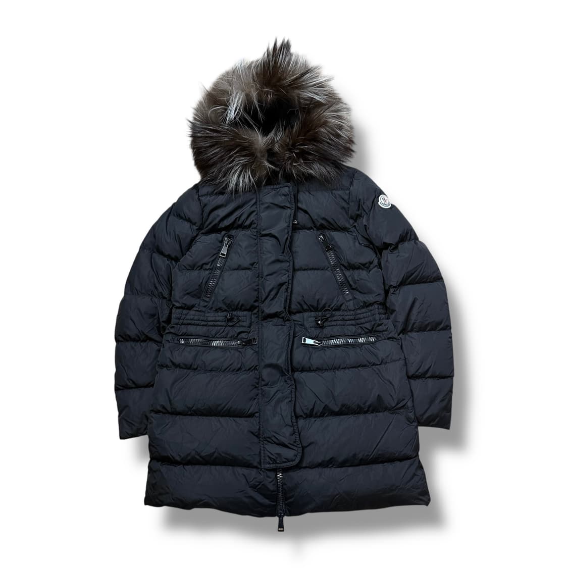 몽클레어 아프로티 폭스 퍼 롱패딩 상품이미지2