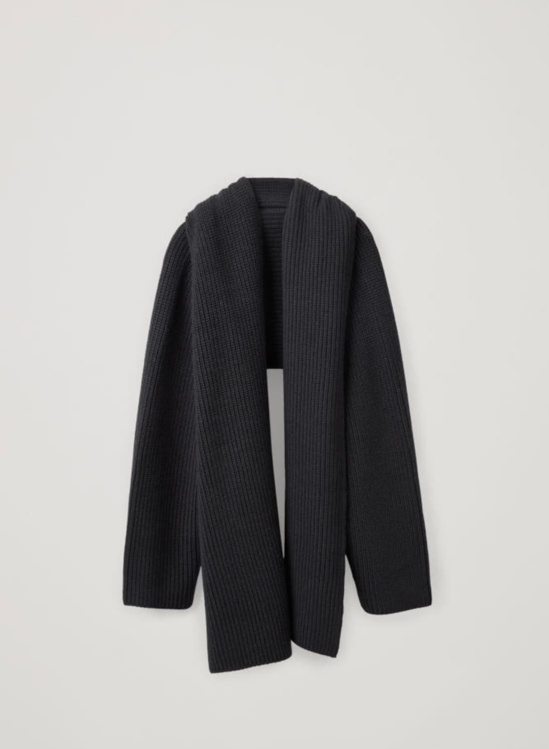 코스 울 하이브리드 볼레로 가디건 머플러 숄 가디건 상품이미지3