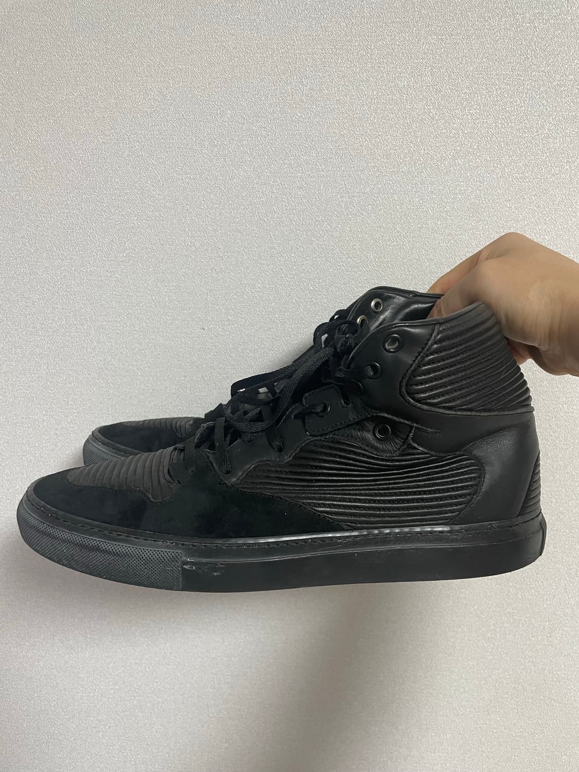 발렌시아가 하이탑 블랙 상품이미지1