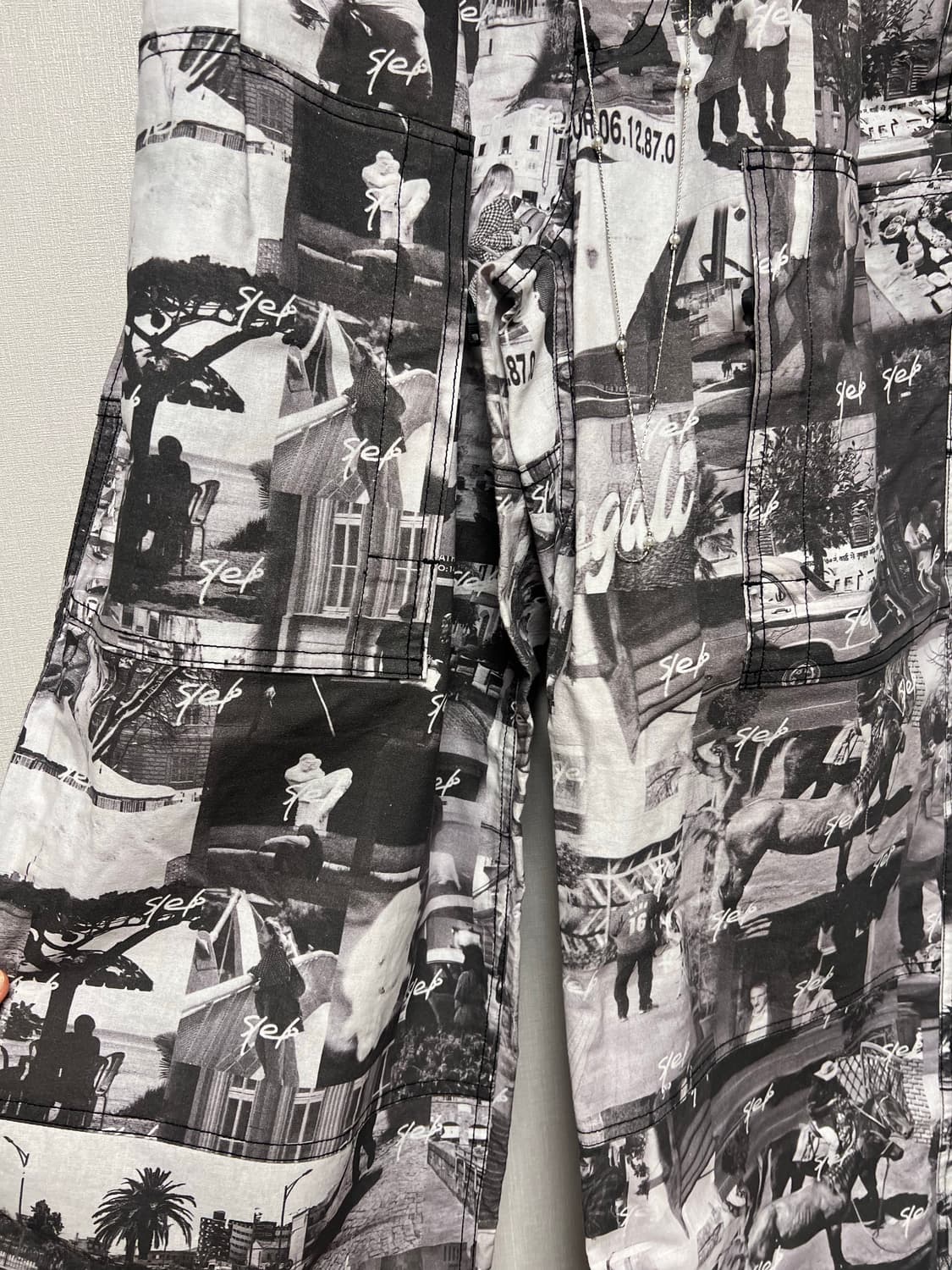 s/e/o 프린팅 카고팬츠🦓 2024 s/s 상품이미지4