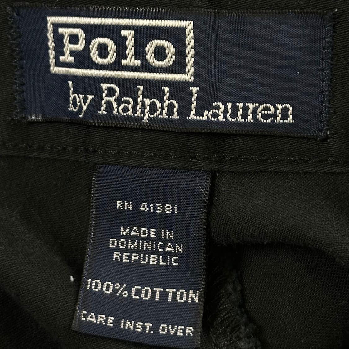 34 폴로 랄프로렌 클래식 치노팬츠 블랙 상품이미지6