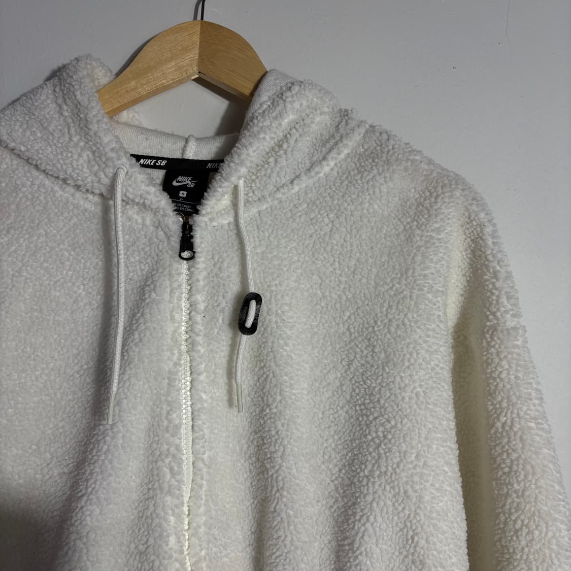 나이키 오프화이트 보아 플리스 후드 집업 자켓 (무료배송) 상품이미지2