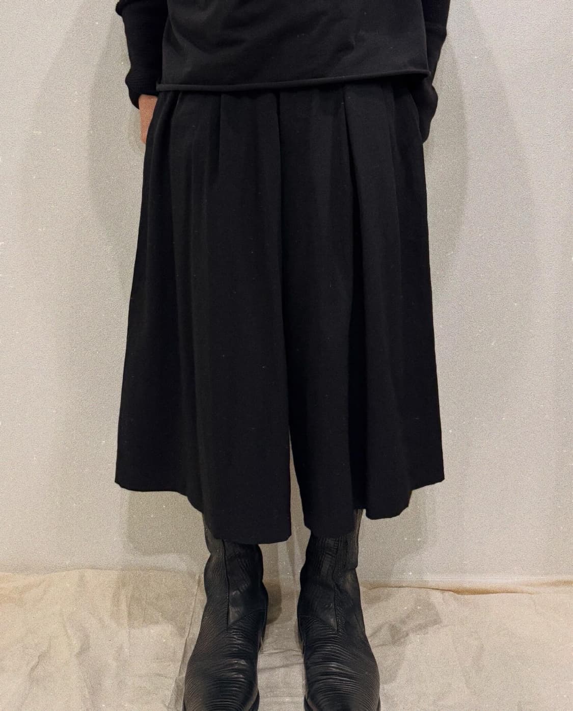 요지야마모토 와이드 하카마 팬츠 상품이미지1
