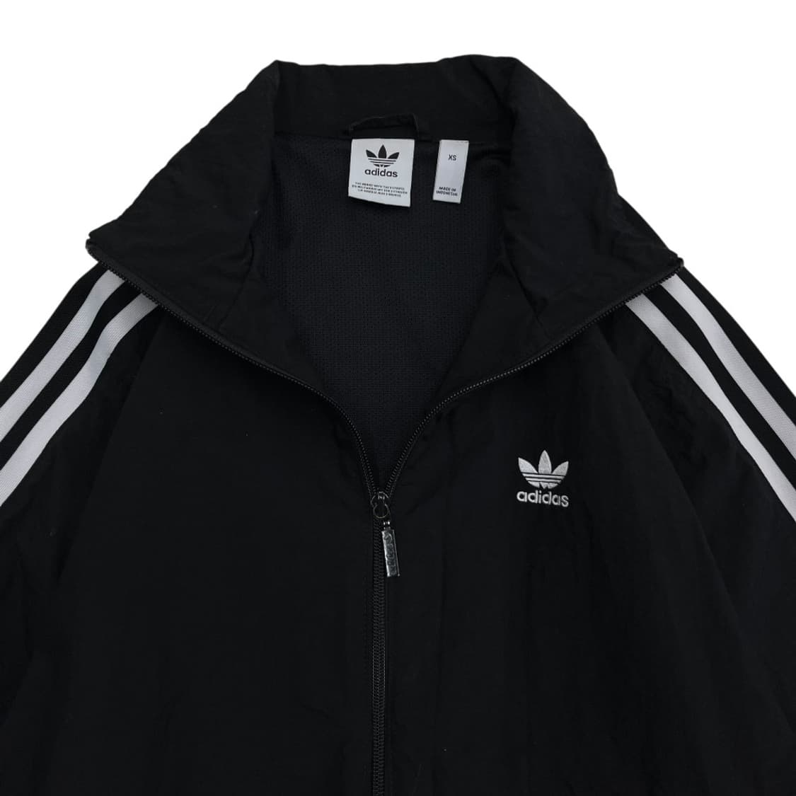 아디다스 화이트라인 락업 블랙 바람막이 XS 상품이미지4