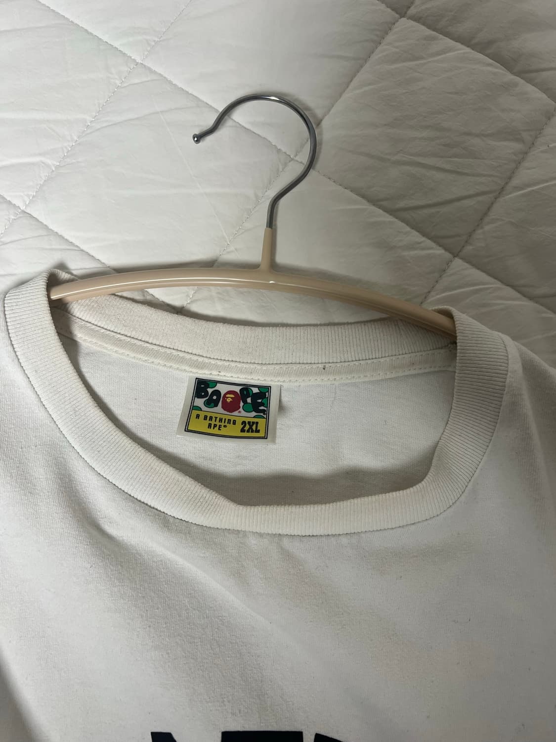 [2XL]베이프 카모 로고 반팔 상품이미지3