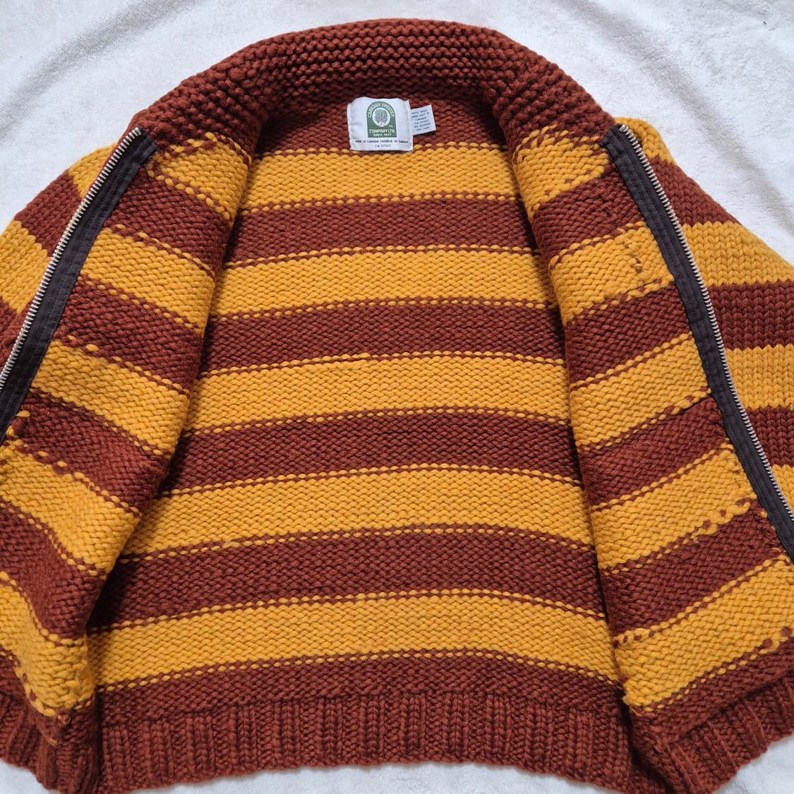 Canadian sweater 캐나다 스트라이프 코위찬 상품이미지6