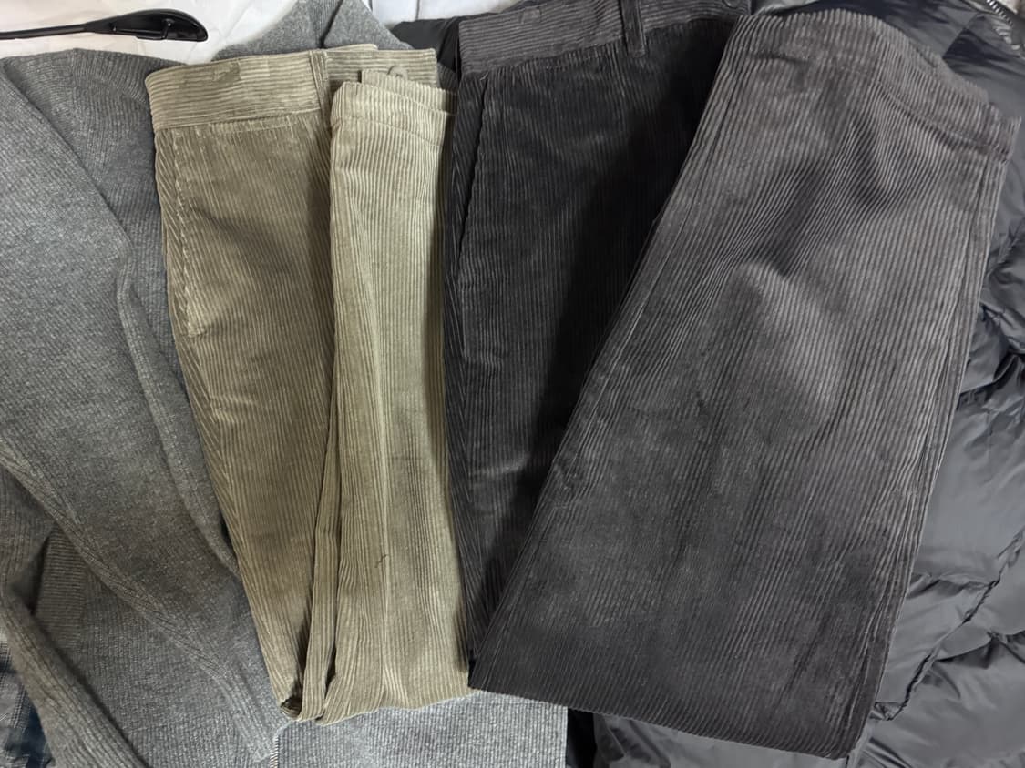 스테디에브리웨어 레귤러 코듀로이 팬츠 타우페, 차콜 2사이즈 상품이미지4