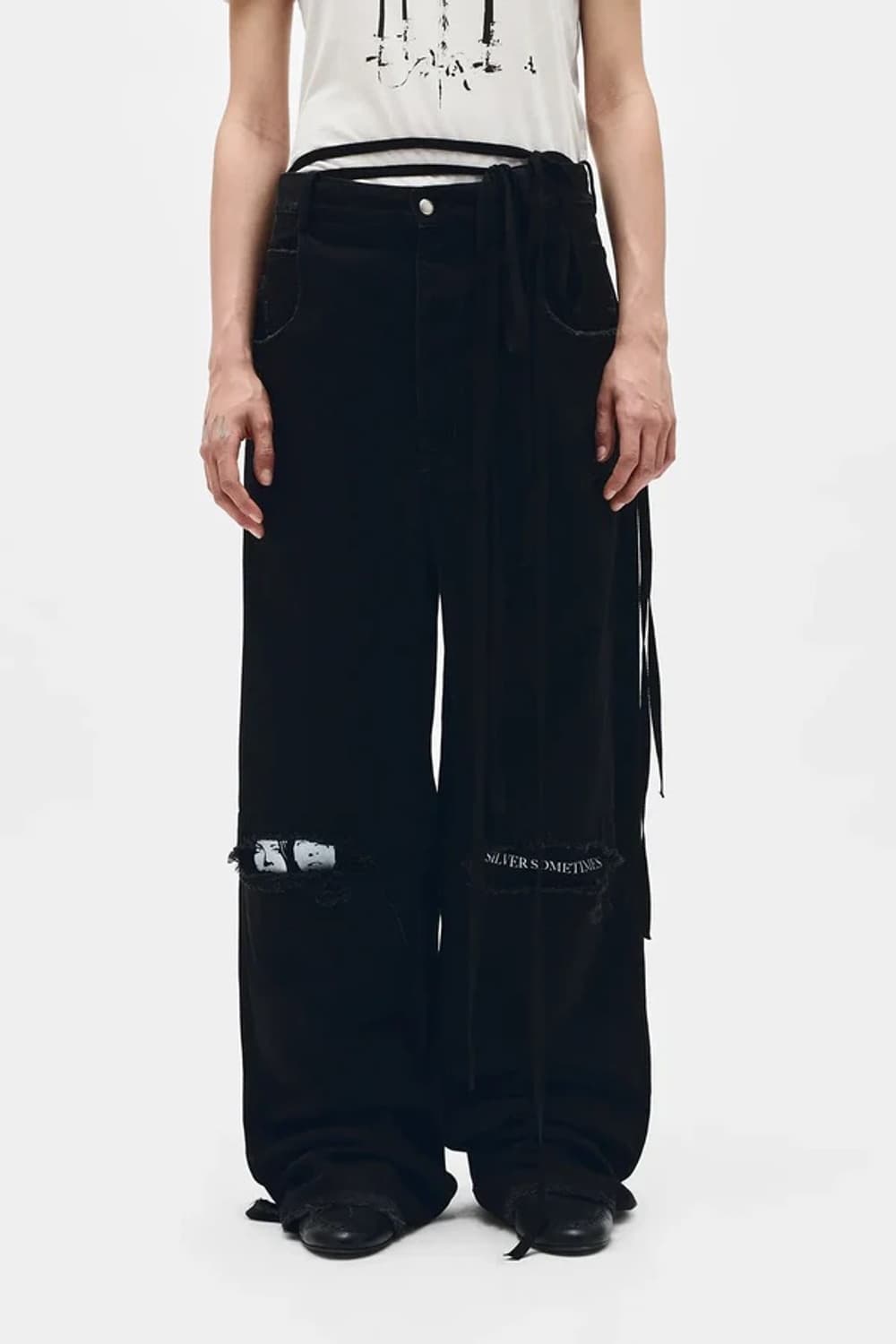 앤 드뮐미스터 Polly 5 Pocket Distressed Jeans 상품이미지5