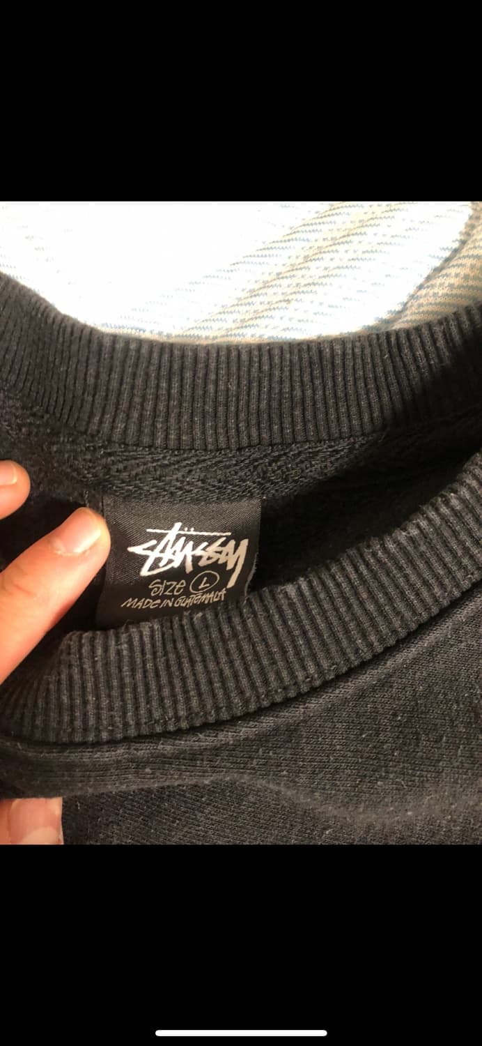 스투시 월드투어 맨투맨 상품이미지3