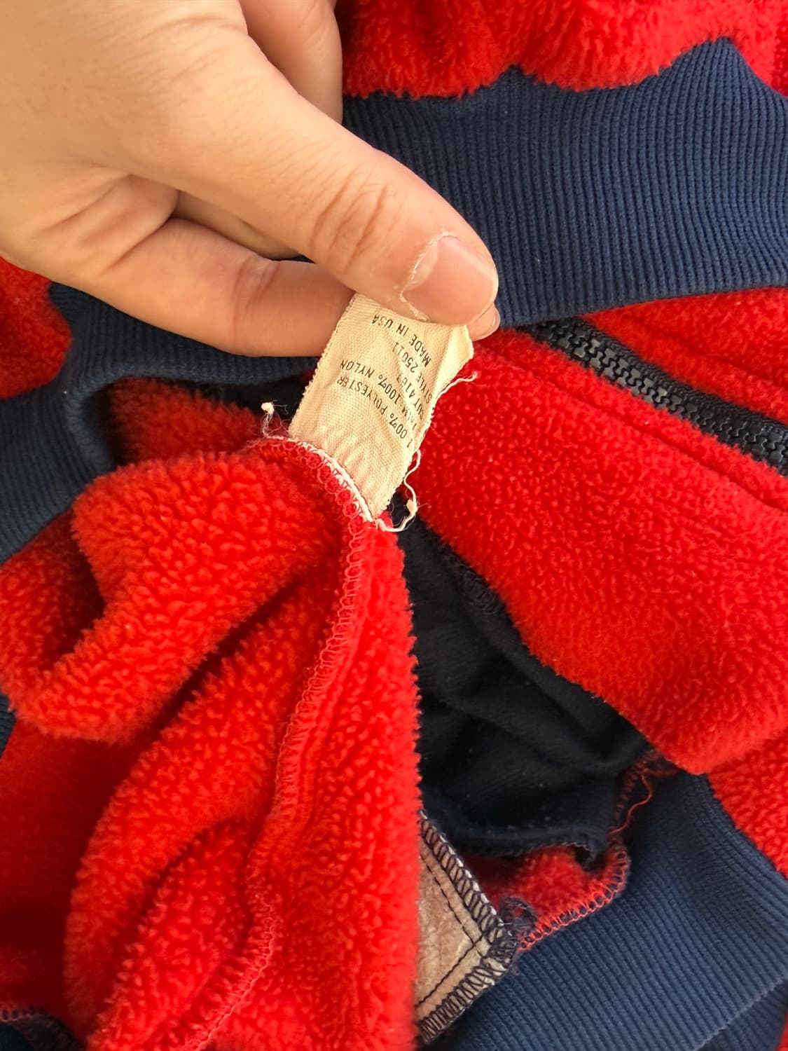  Patagonia 파타고니아 플리스 집업 (레드) 상품이미지7