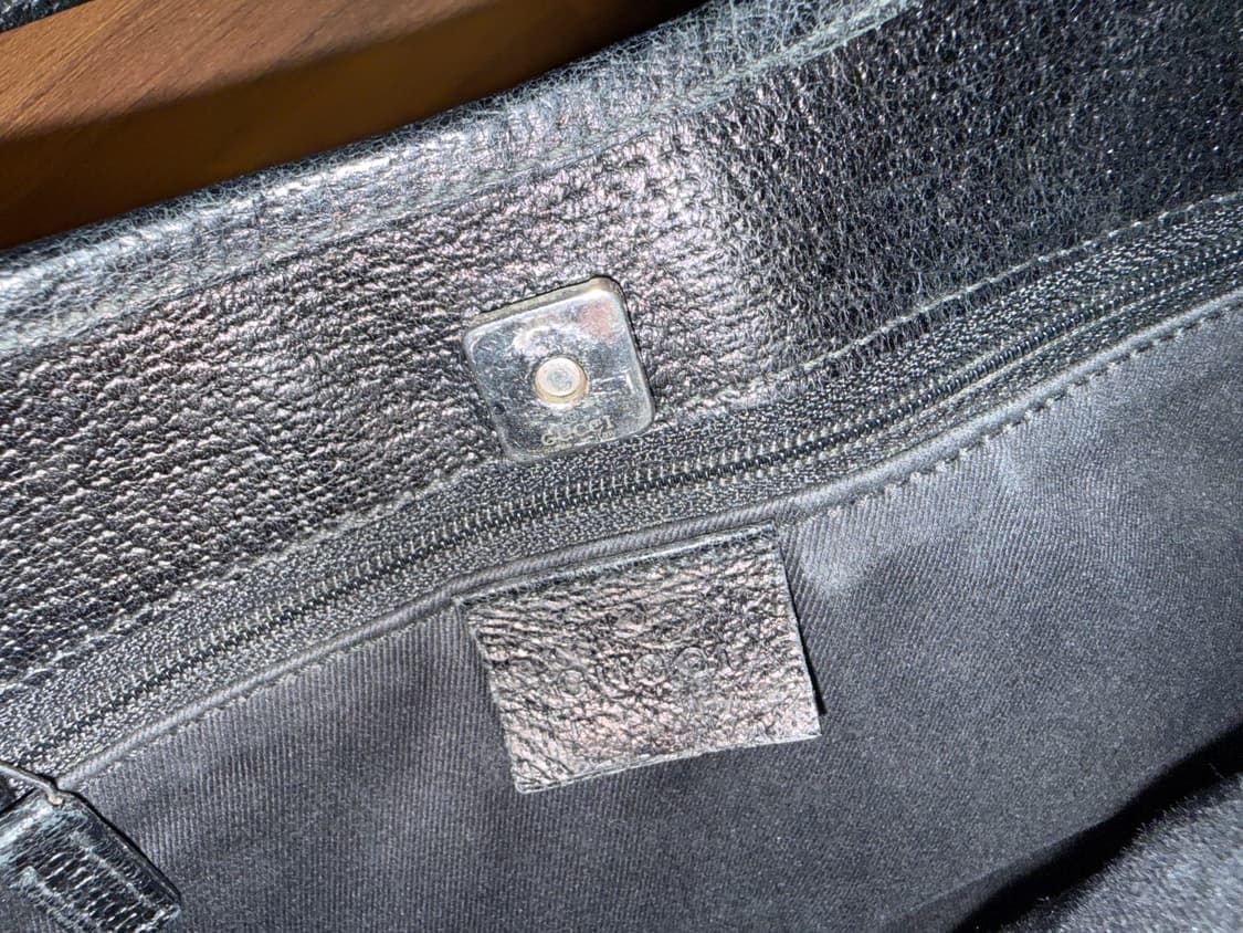 구찌 GG 캔버스 숄더백 블랙 상품이미지8