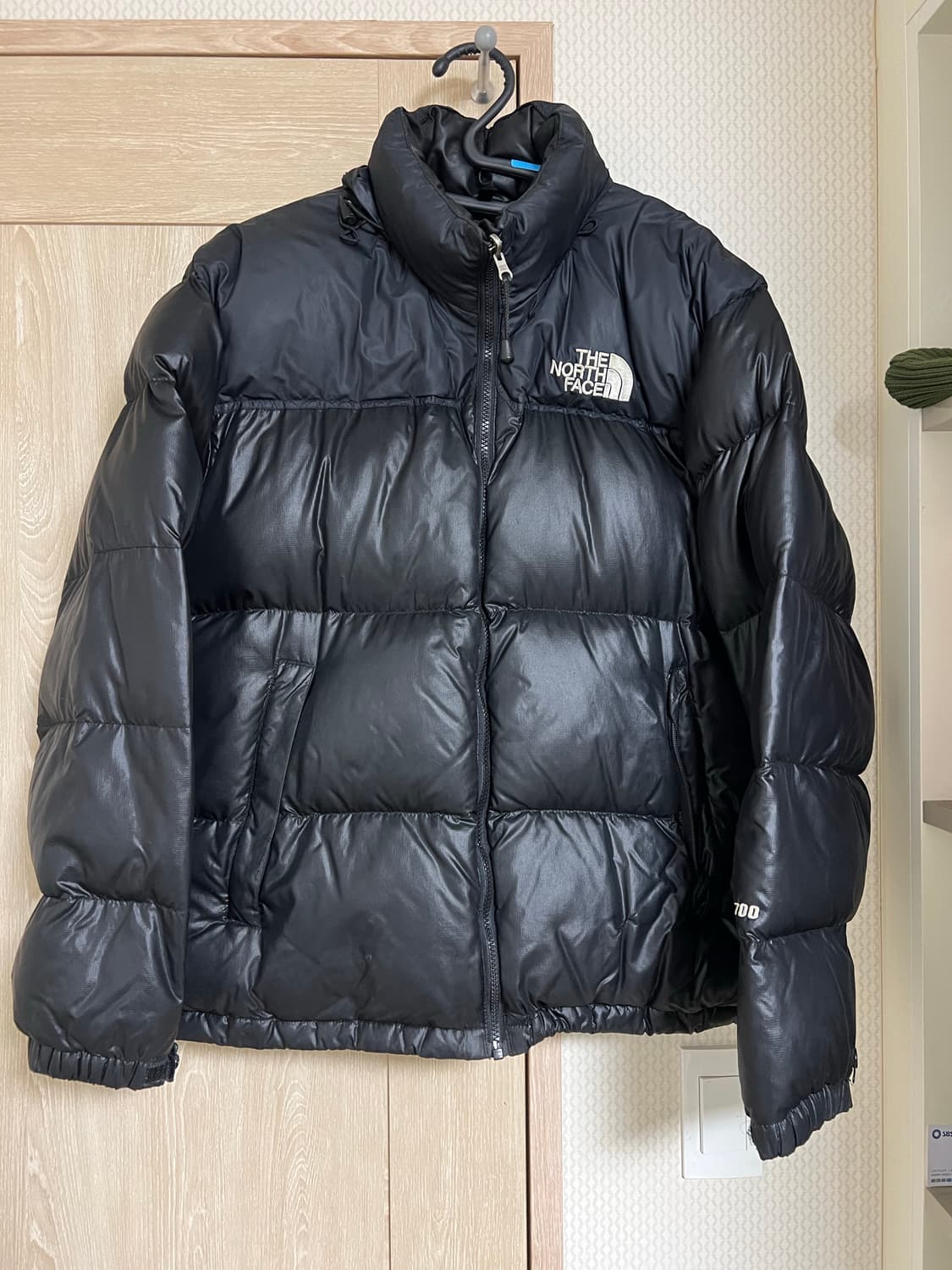 00s 노스페이스 눕시 700 블랙 센터로고 미드로고 상품이미지2