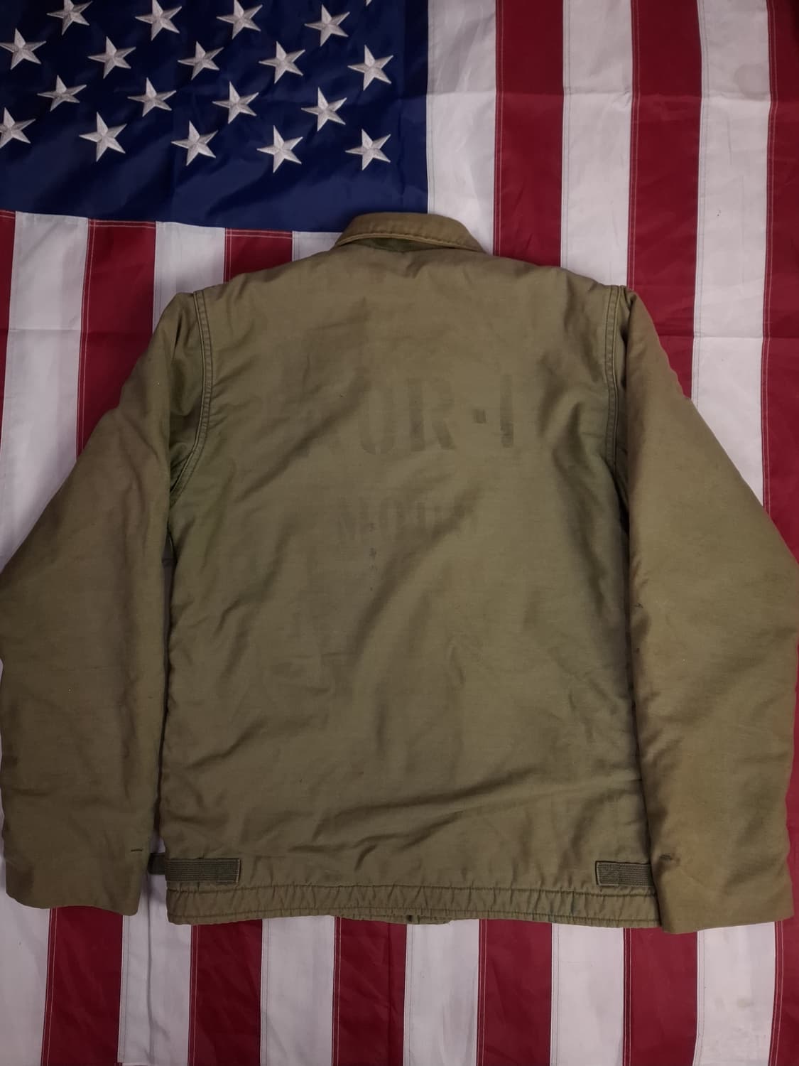 오리지날 미해군 A-2 덱자켓 상품이미지8
