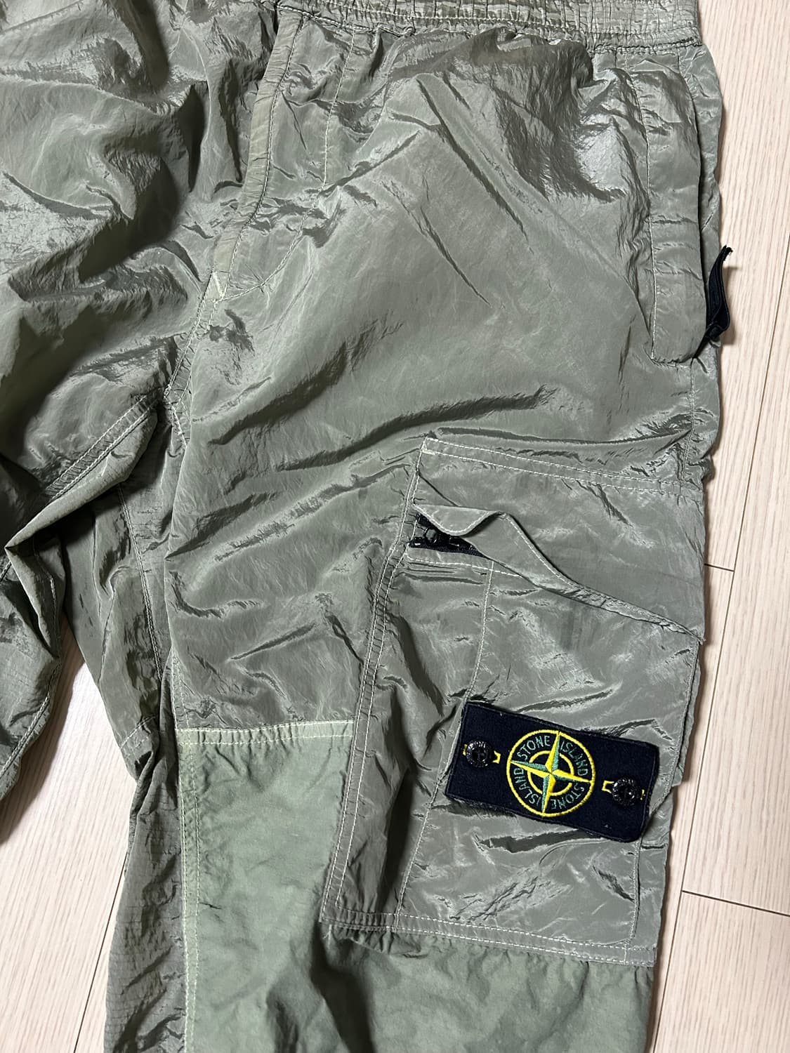 스톤아일랜드 19나일론립스탑카고바지 상품이미지3