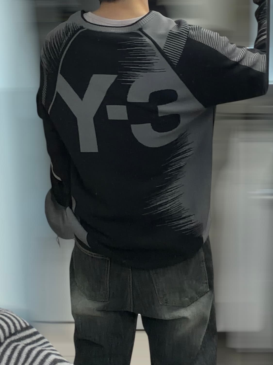 Y-3 로고 니트 상품이미지2